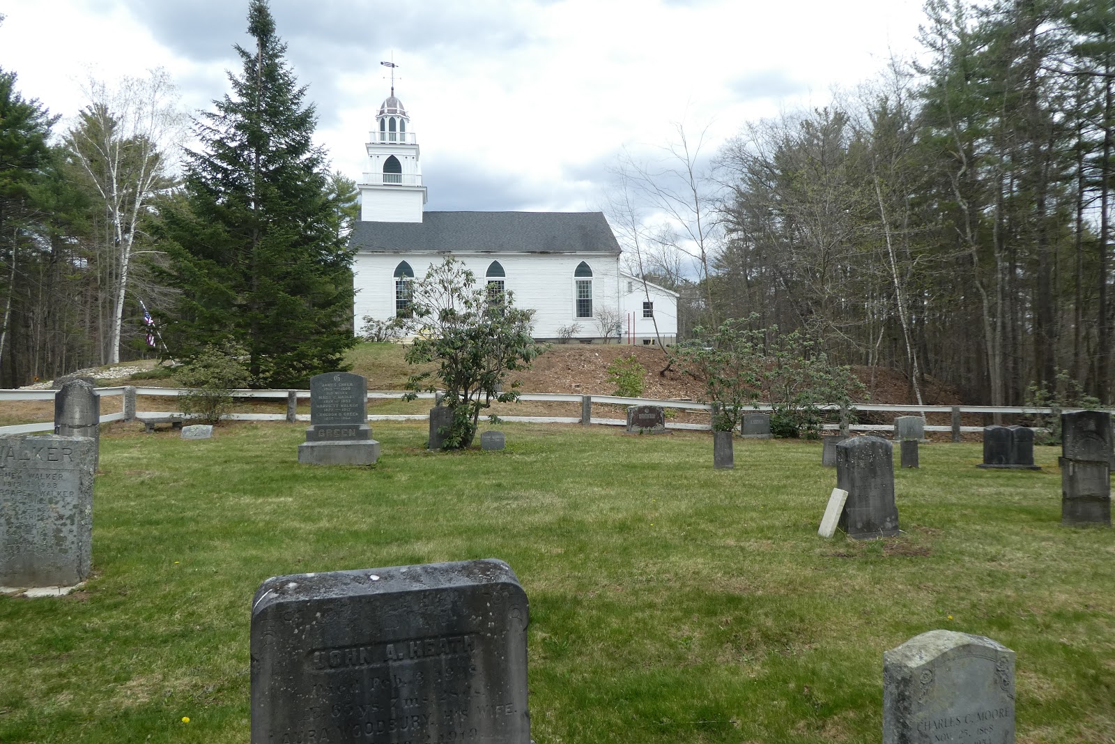 Nutfield Genealogy Green Cemetery, Bow, New Hampshire Tombstone Tuesday
