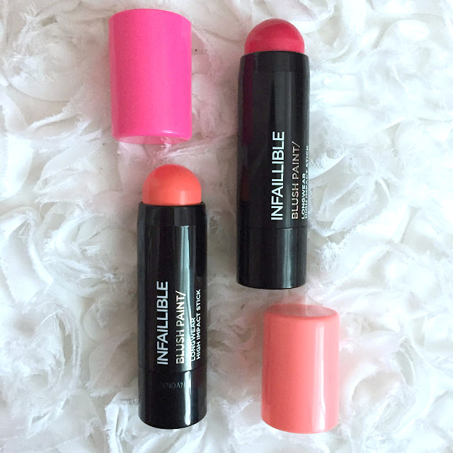 L'Oreal Infallible Blush Paint Chubby Sticks