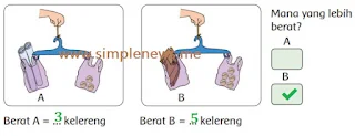 Berat A 3 Kelereng Berat B 5 Kelereng www.simplenews.me