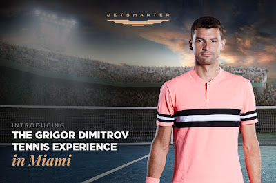 JetSmarter partnered up with Bulgarian professional tennis player, Grigor Dimitrov to host a members-only event at the Ritz Carlton in Key Biscayne.