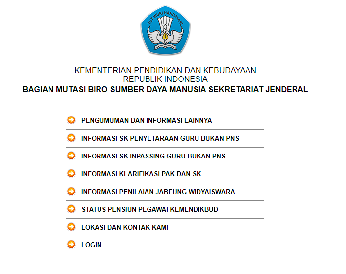 Cara Cek SK Inpassing GBPNS Tahun 2021 BUKA INFO