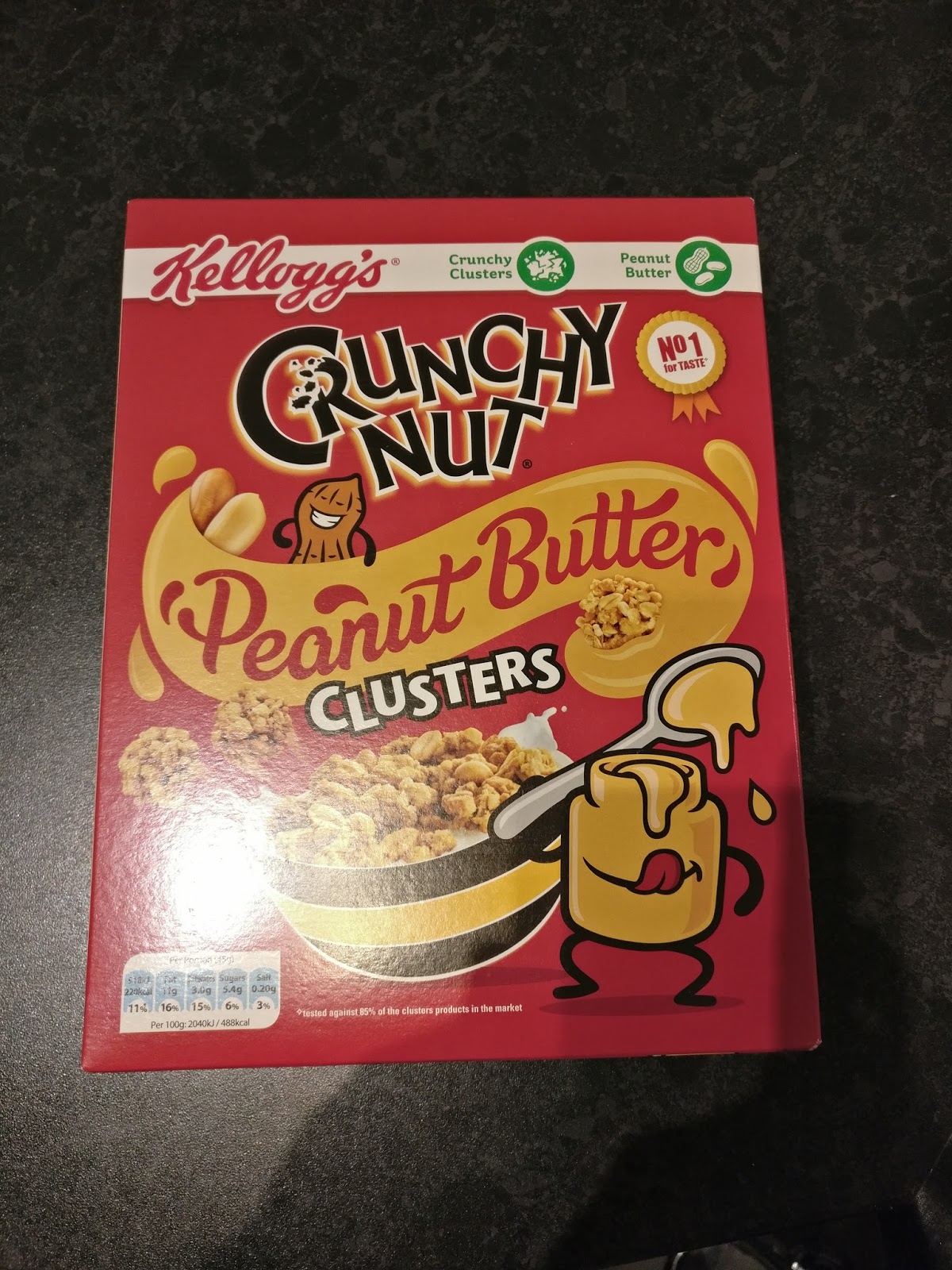 Crunchy Nut Peanut Butter Clusters Review