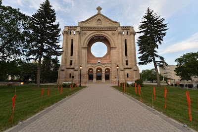 Saint Boniface Cathedral Winnipeg MB.