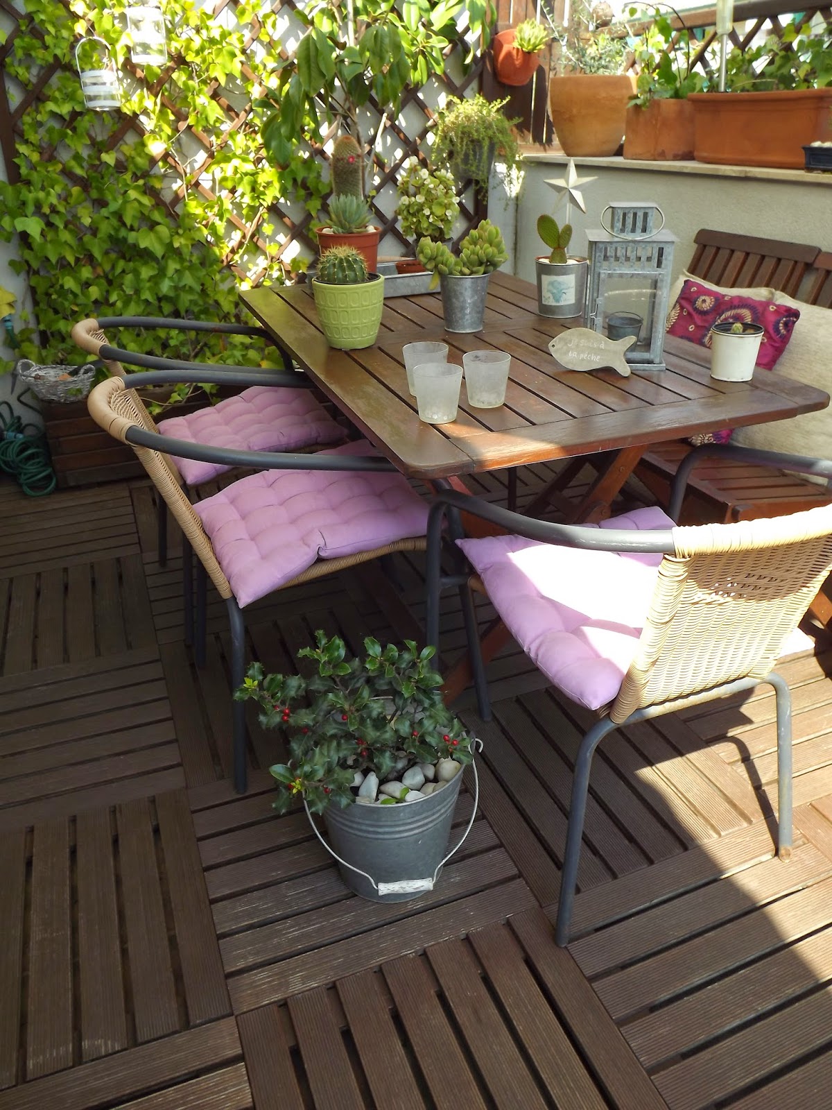 Un vergel en la ciudad: Soleado día de fiesta...