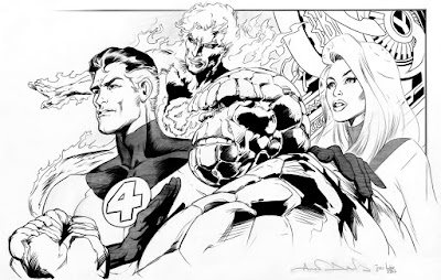 The Fantastic Four by Alan Davis