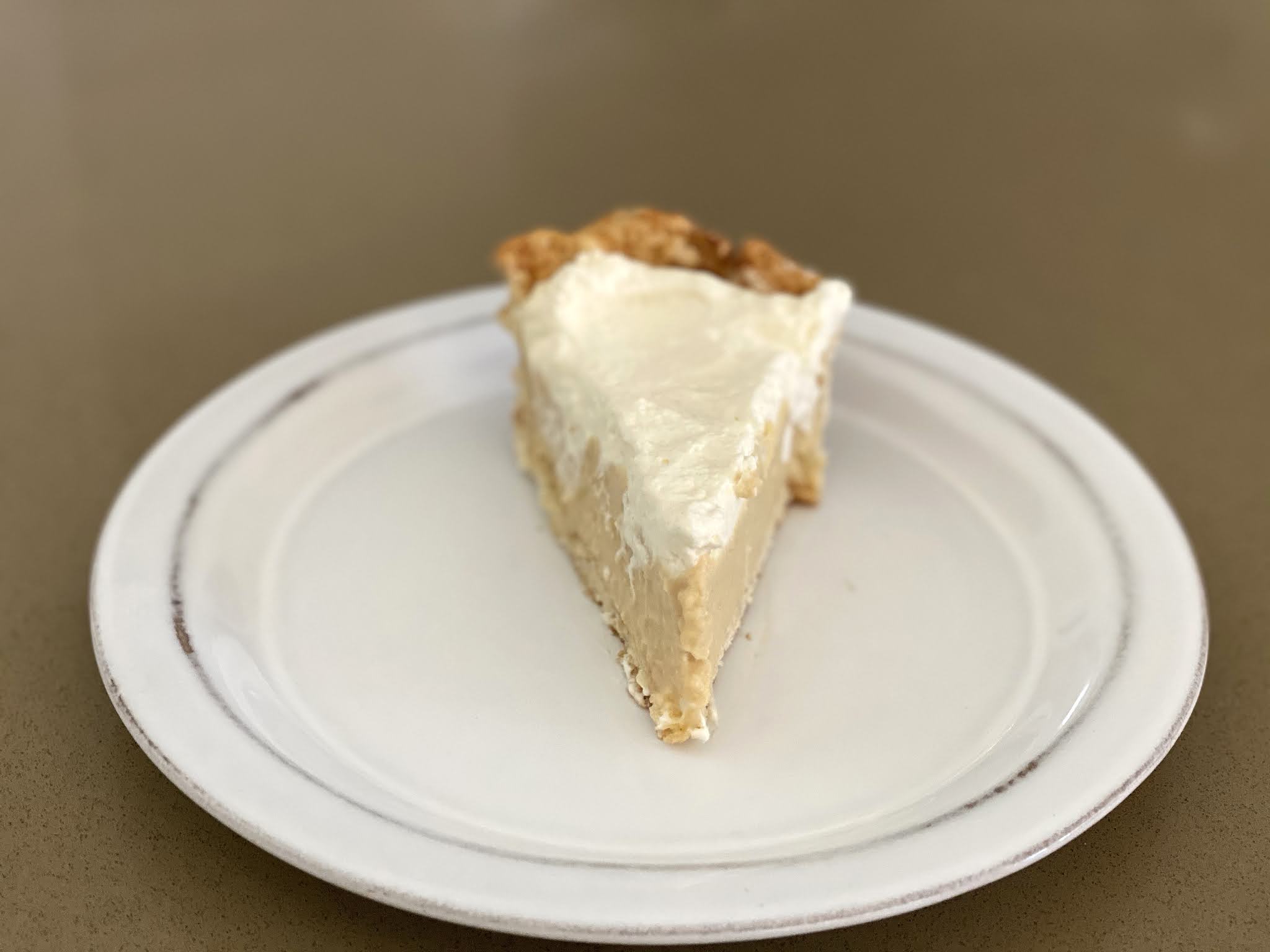 Butterscotch Cream Pie Fresh from the...