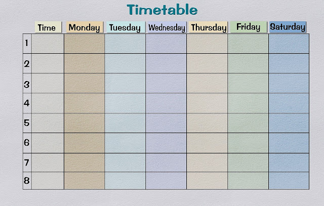 time-table-power-outage