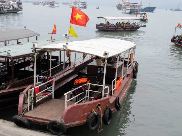 Tender in Halong Bay Vietnam