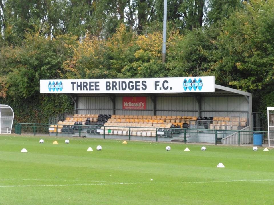 The Rainham End. Jubilee Field Three Bridges