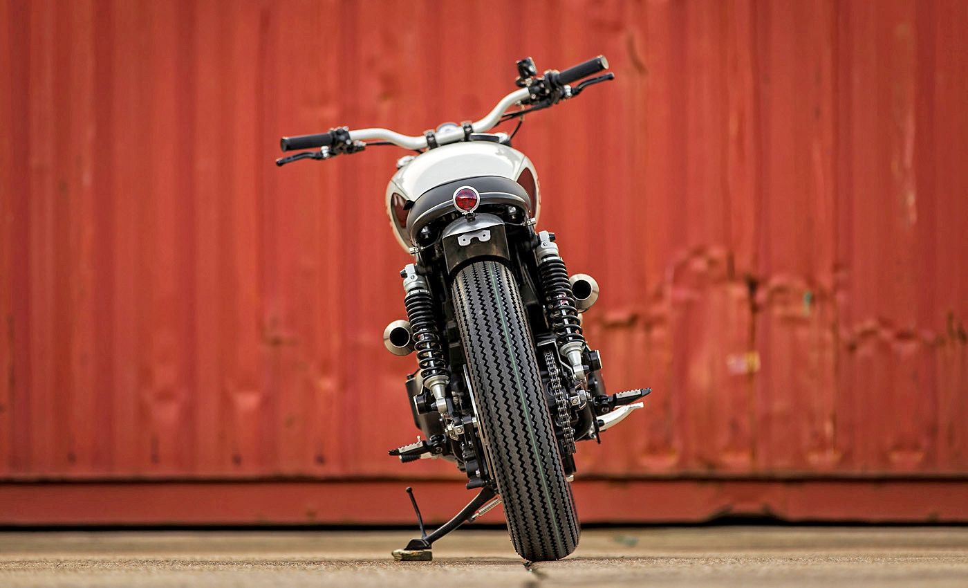 Hell Kustom Triumph Bonneville T100 By Down And Out Cafe Racers