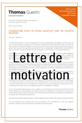 Exemple lettre de motivation stage pdf  Cours BTP