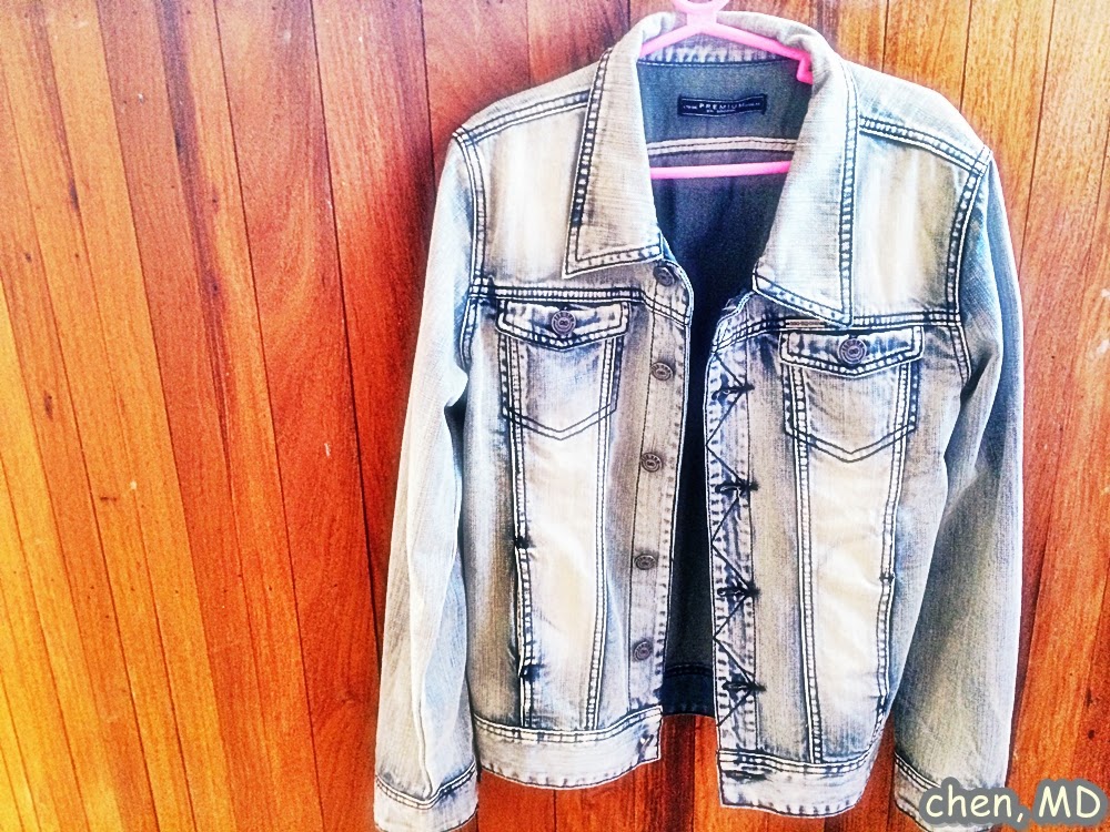 fly.in.style.daily: STYLE: #28on28: Faded Denim Jacket (aug 28, 2014)