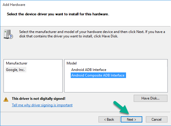 Android Composite ADB Interface Android Composite ADB Interface