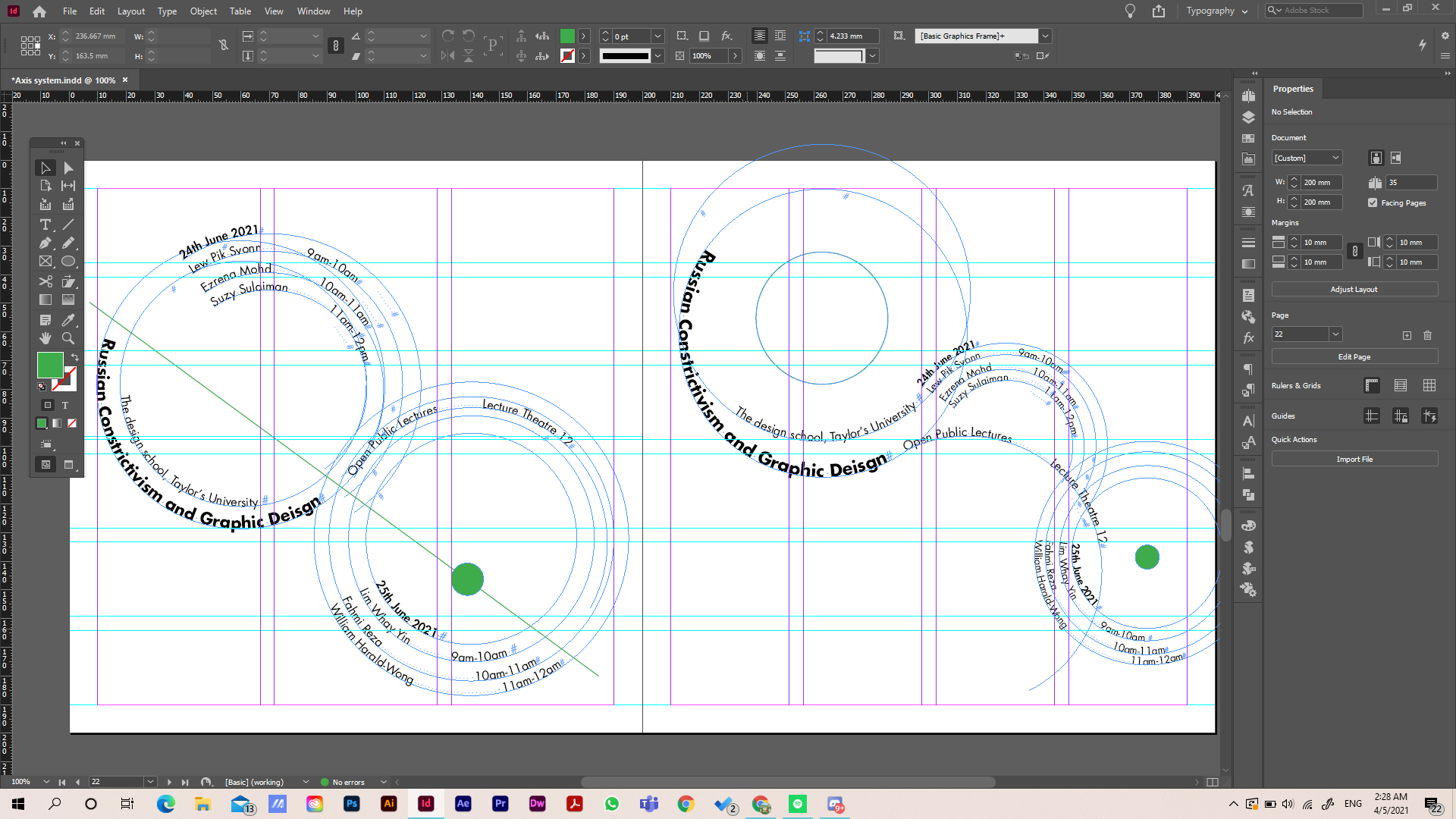 ADVANCED TYPOGRAPHY / TASK 1: EXERCISES - TYPOGRAPHIC SYSTEM & FINDING TYPE