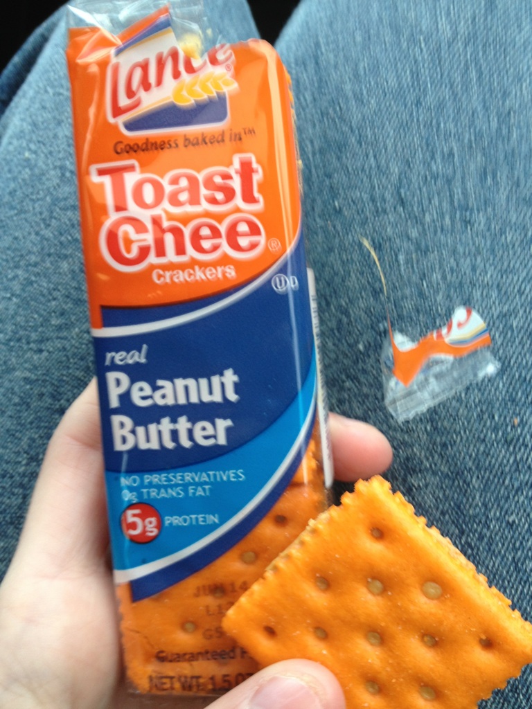 The Animal Cracker Snacker Lance ToastChee Crackers with Real Peanut