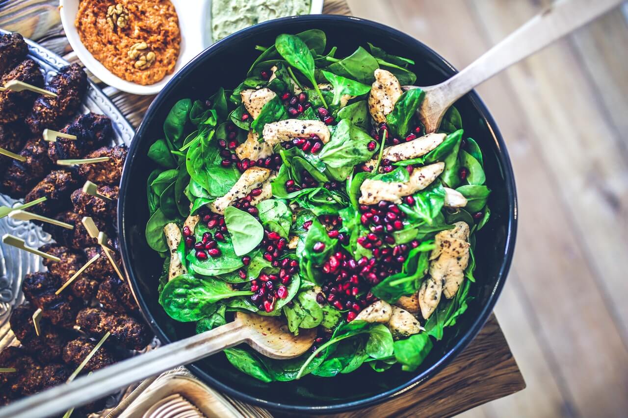 Chicken Pomegranate Salad