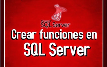 Crear funciones en SQL Server