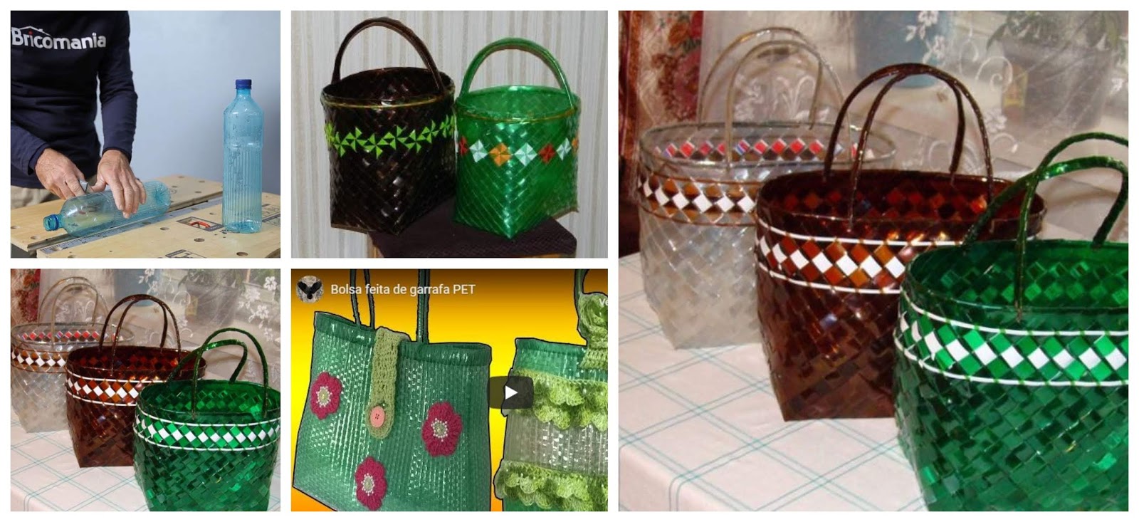 Aprende cómo hacer bolsos reciclando botellas de plástico Aprende cómo hacer bolsos reciclando botellas de plástico