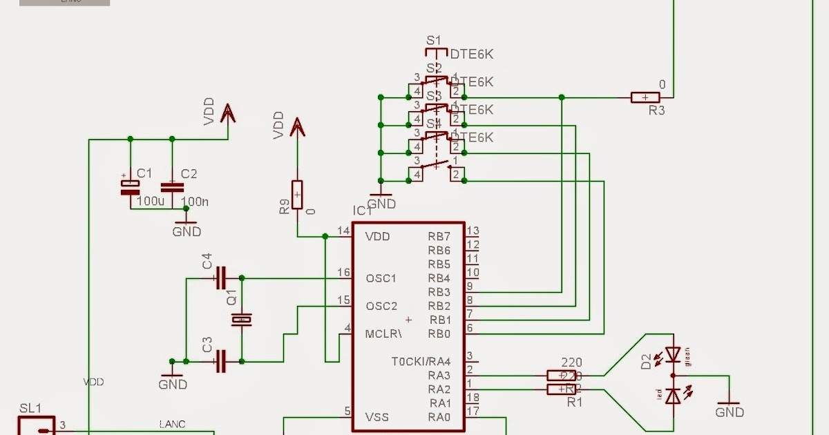 Schéma électronique de la Schéma électronique de la