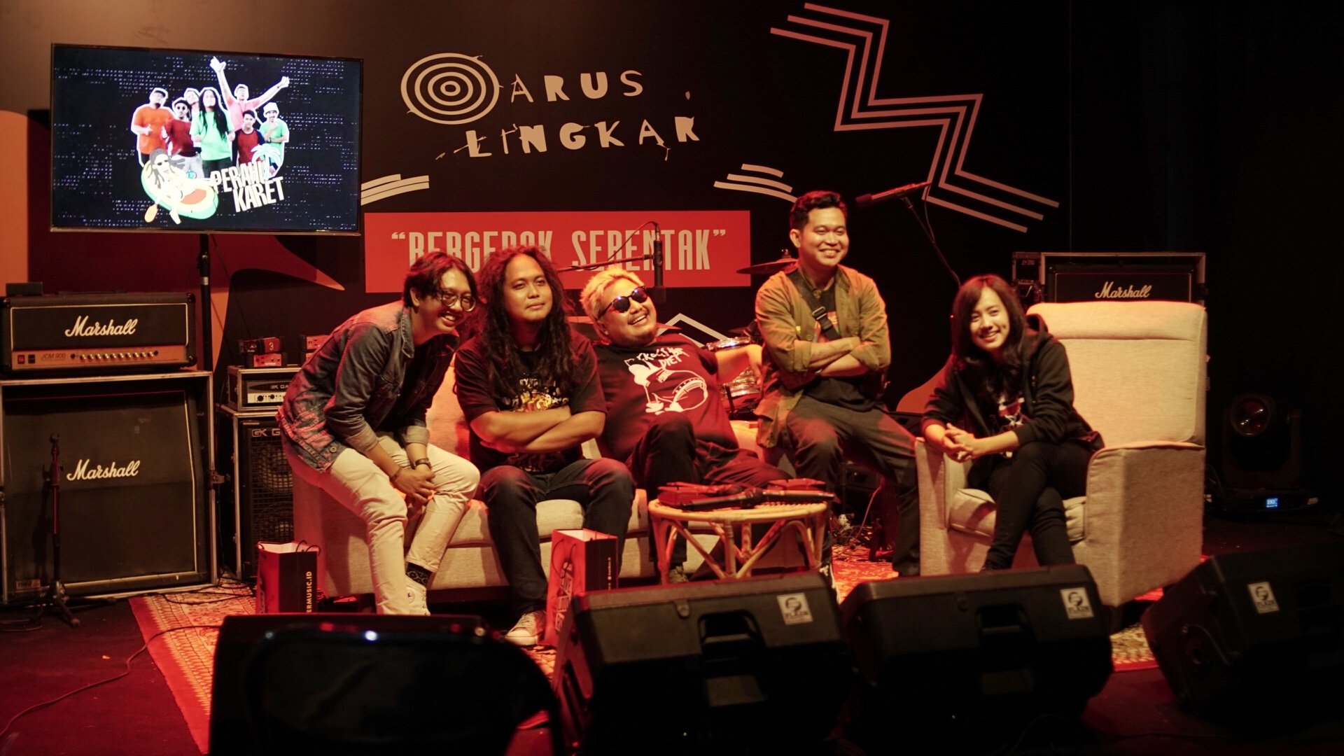 Arus Lingkar Bergerak Serentak Arus Lingkar Bergerak Serentak