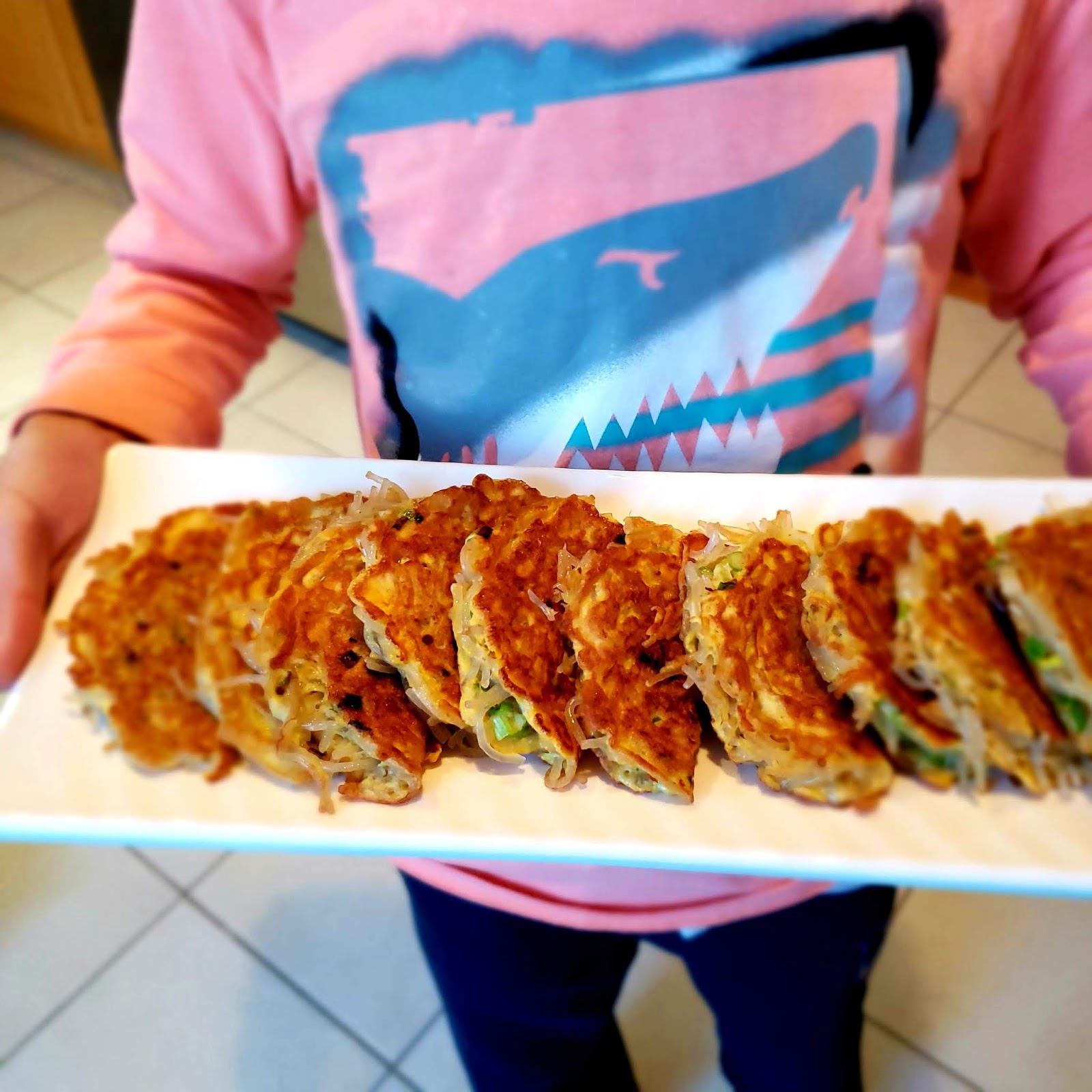 Susan's SavourIt! Easy Three Ingredient Egg Dumplings...