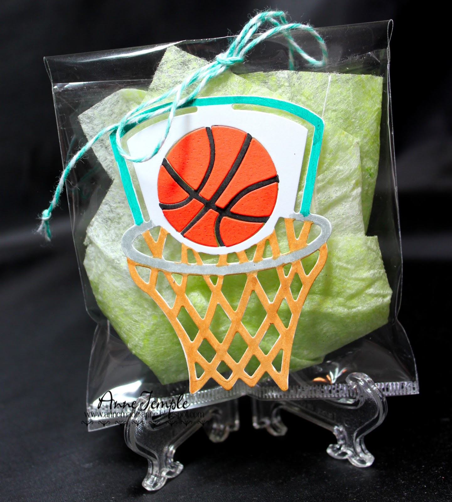 Anne Made Basketball treat bag