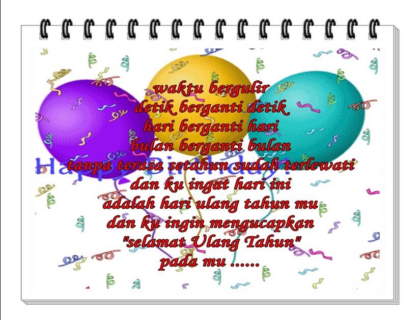 Ucapan Ulang Tahun Untuk Sahabat Yang Jauh Rumah Agus