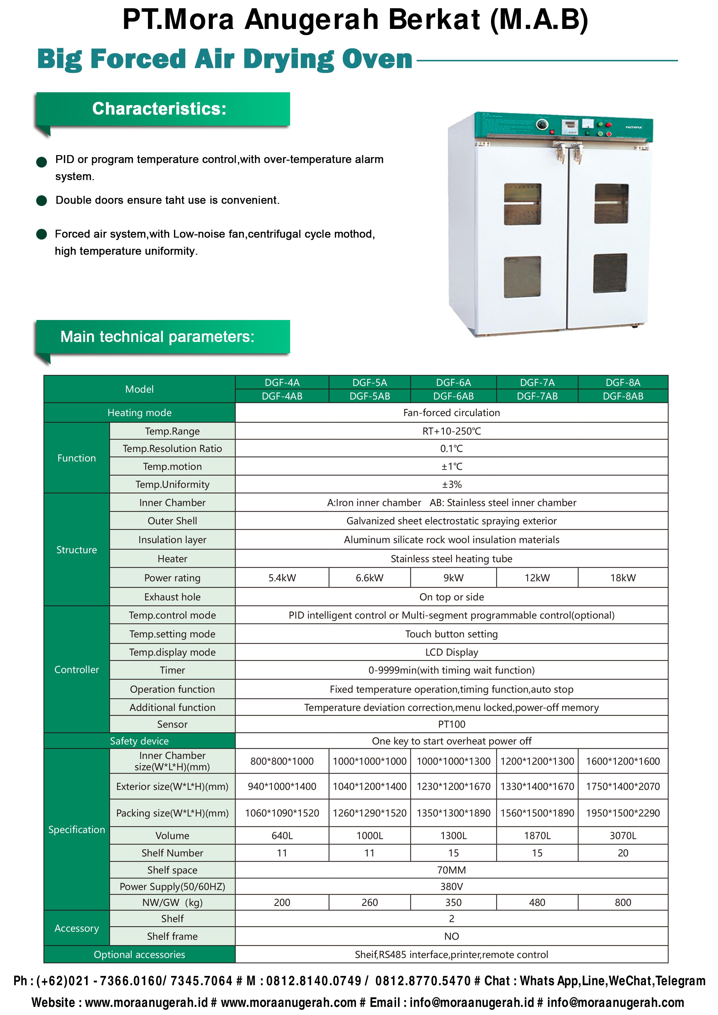  Big Forced Air Drying Oven