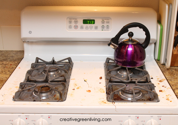 Why Cleaning A Hot Stove Is Never A Good Idea