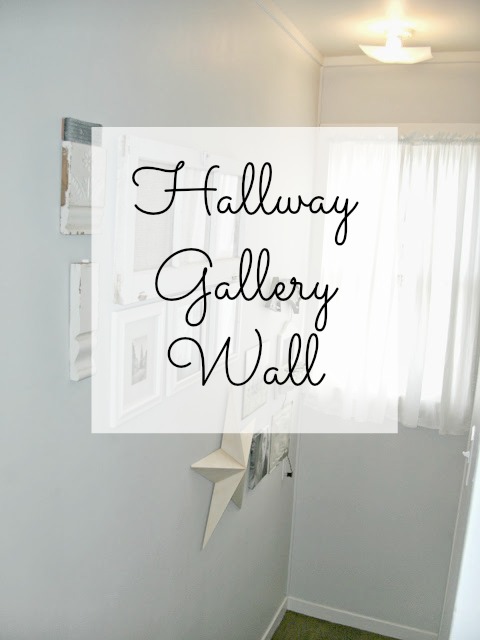 Hallway Gallery Wall - Little Vintage Cottage