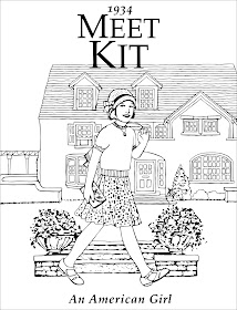 free Meet Kit Kittredge An American Girl coloring page