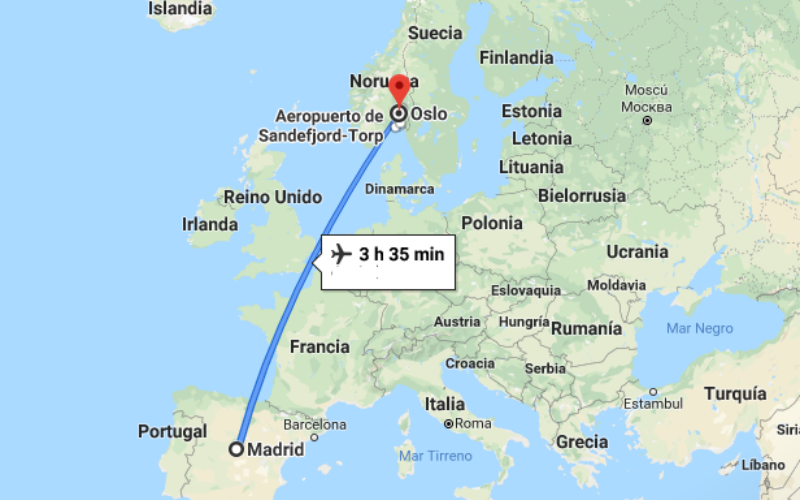 Incomodidad segundo acuerdo Vuelos de Iberia de Madrid-Oslo y Madrid-Bergen 【rutas desde junio 2019】 -  Viajo por Europa | Blog de viajes