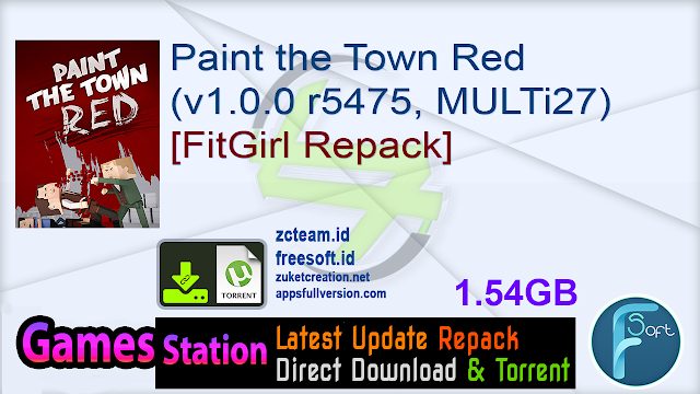 Paint the Town Red (v1.0.0 r5475, MULTi27) [FitGirl Repack]