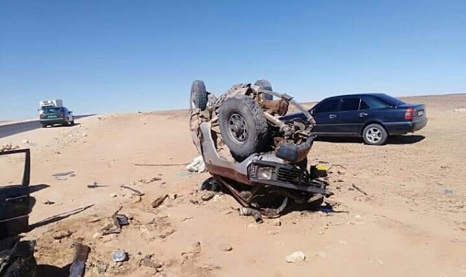 Muere un joven saharaui en un terrible accidente de tráfico en los campamentos