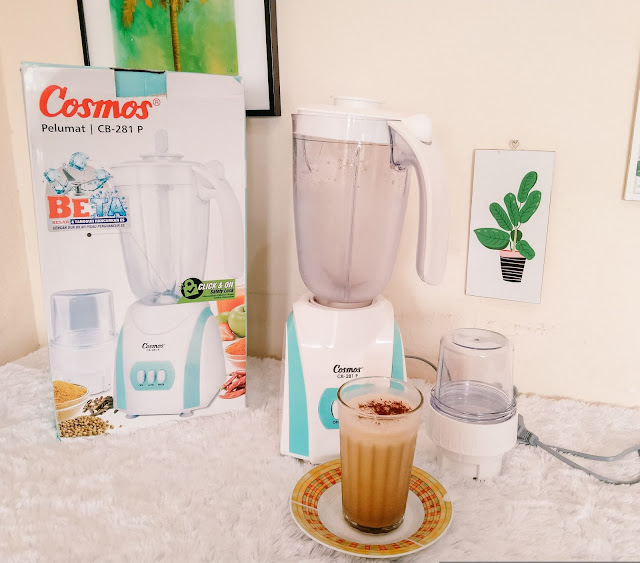 membuat milkshake dengan blender beta besar tangguh