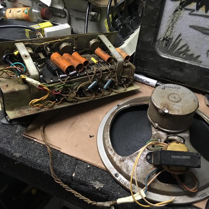 Jefs Tube Amp Blog 1947 Fender Model 26 "Woody" amp