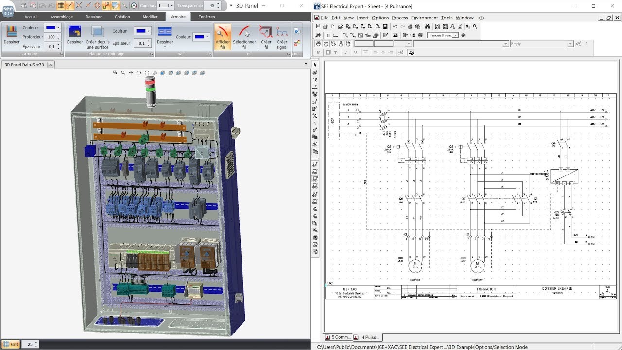 حصري البرنامج العمـــــــــلاق الخاص برسم المخططات الكهربائية 2d و 3d See Electrical المدفوع حمله مجانا Electro Automatisation مدونة الإلكتروتقني