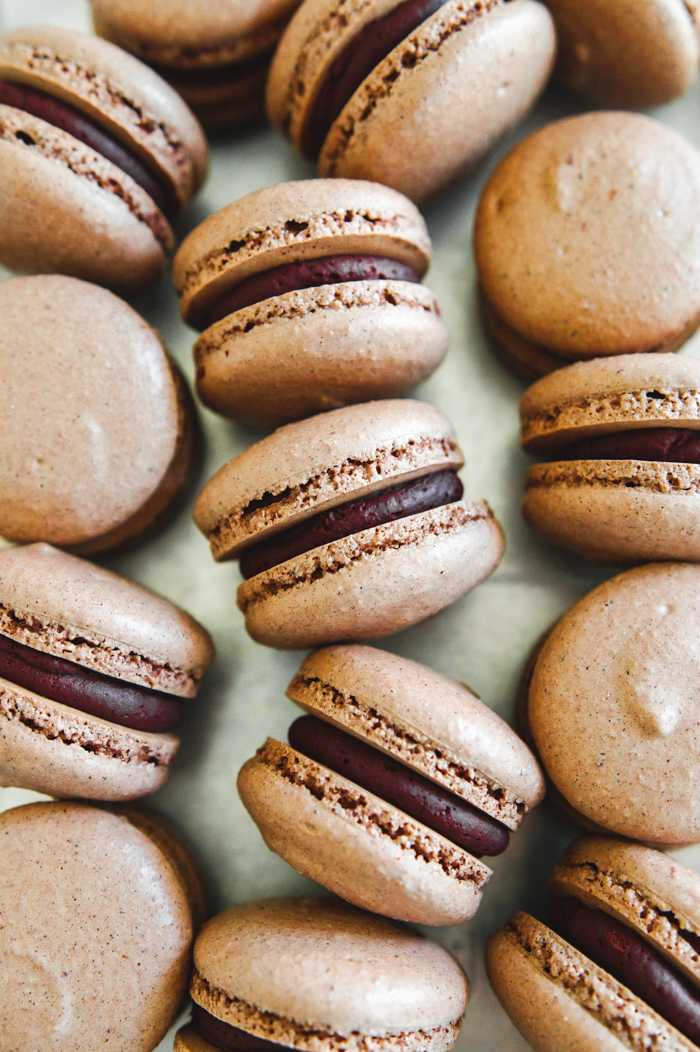  I know I say certain recipes are my favorite Mexican Chocolate Macarons