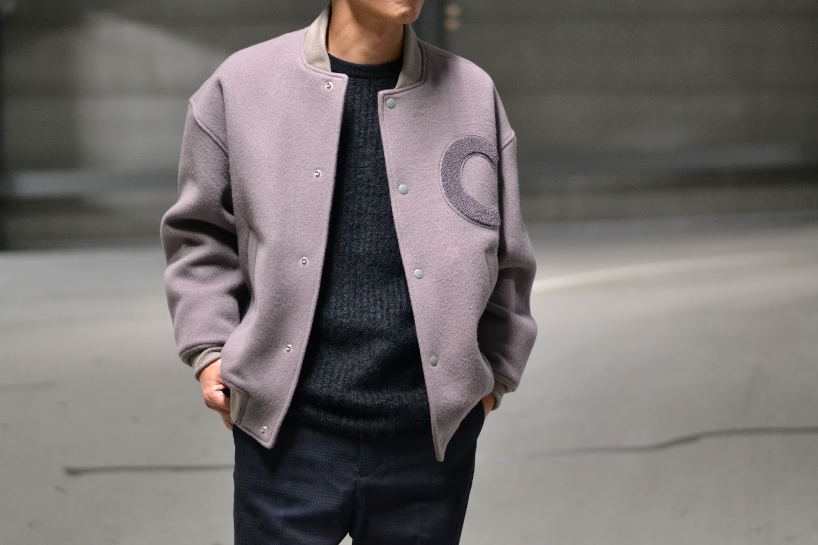 CLANE HOMME / クラネオム「C LOGO STADIUM JACKET」 - input staff blog