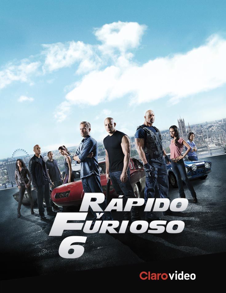 Rapidos y Furiosos 6 (2013) Ver BluRay DVD Audio Latino Full HD FULL PELICULAS ONLINE