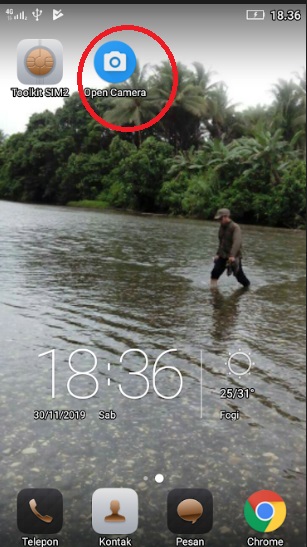 Aplikasi Kamera Hp Android Untuk Menampilkan Titik Koordinat Pada Gambar Saat Memotret Ato Menulis