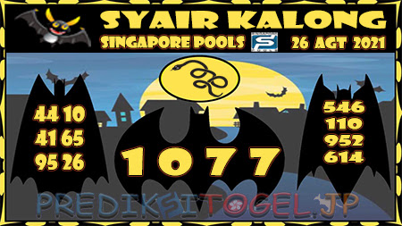 Prediksi Kalong Togel Singapura Kamis 26 Agustus 2021