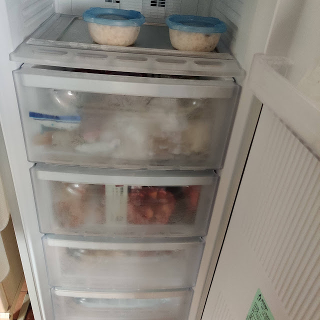 冷凍庫の中