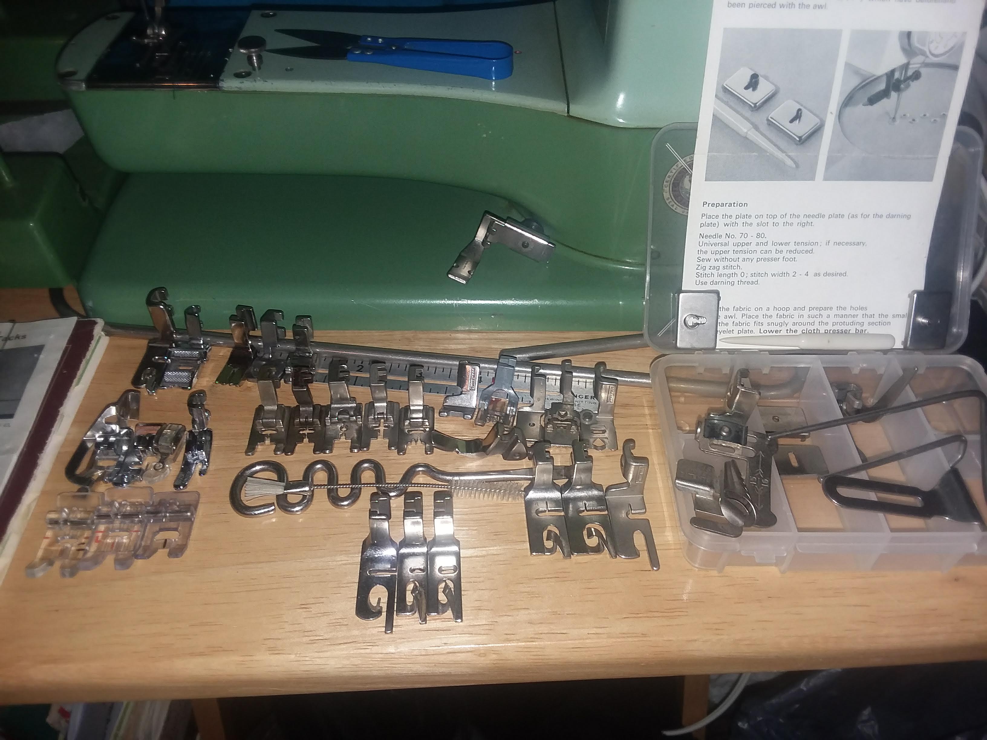 ELNA SUPERMATIC SEWING MACHINES