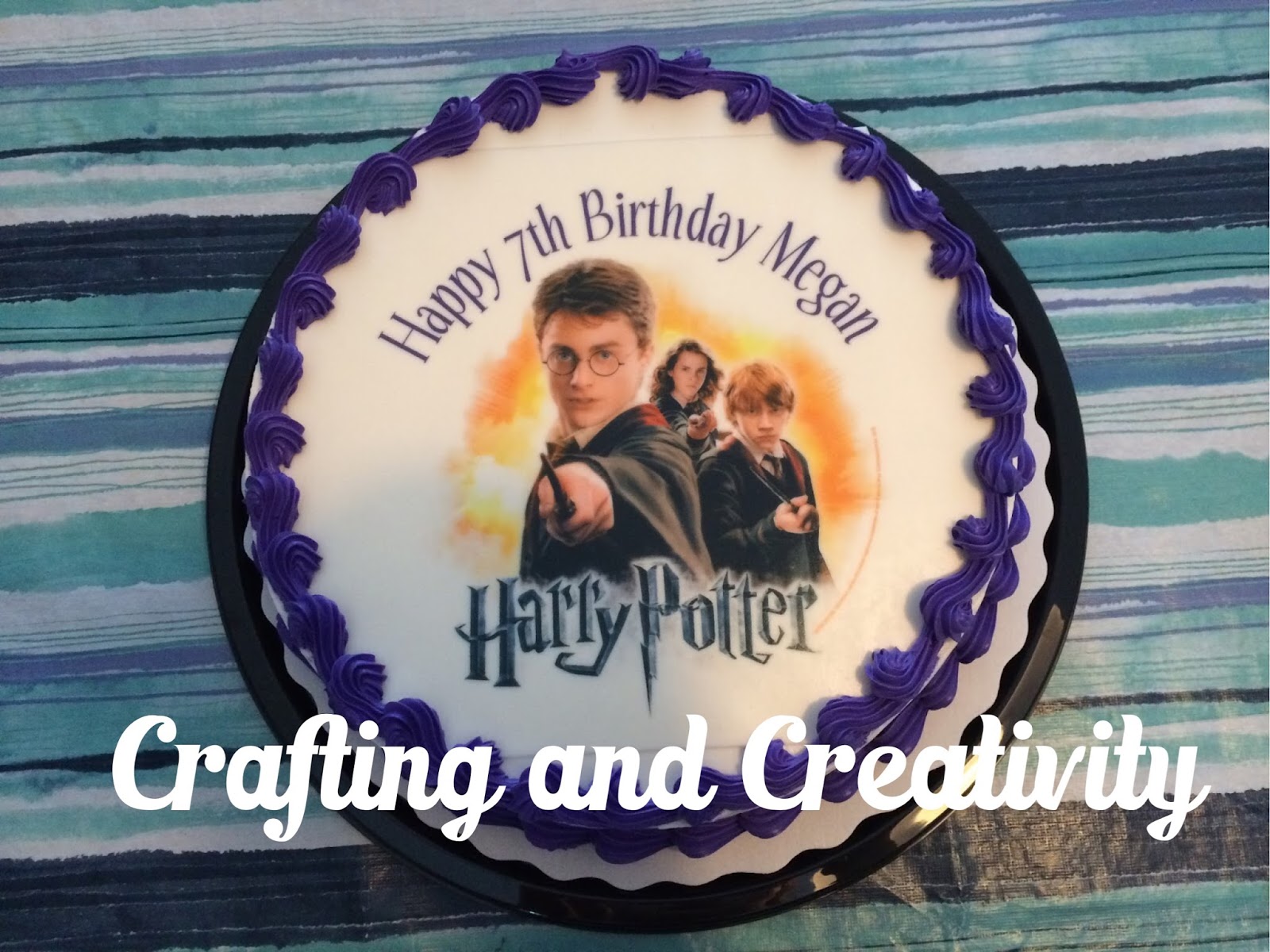 Crafting and Creativity Harry Potter Themed Birthday Party