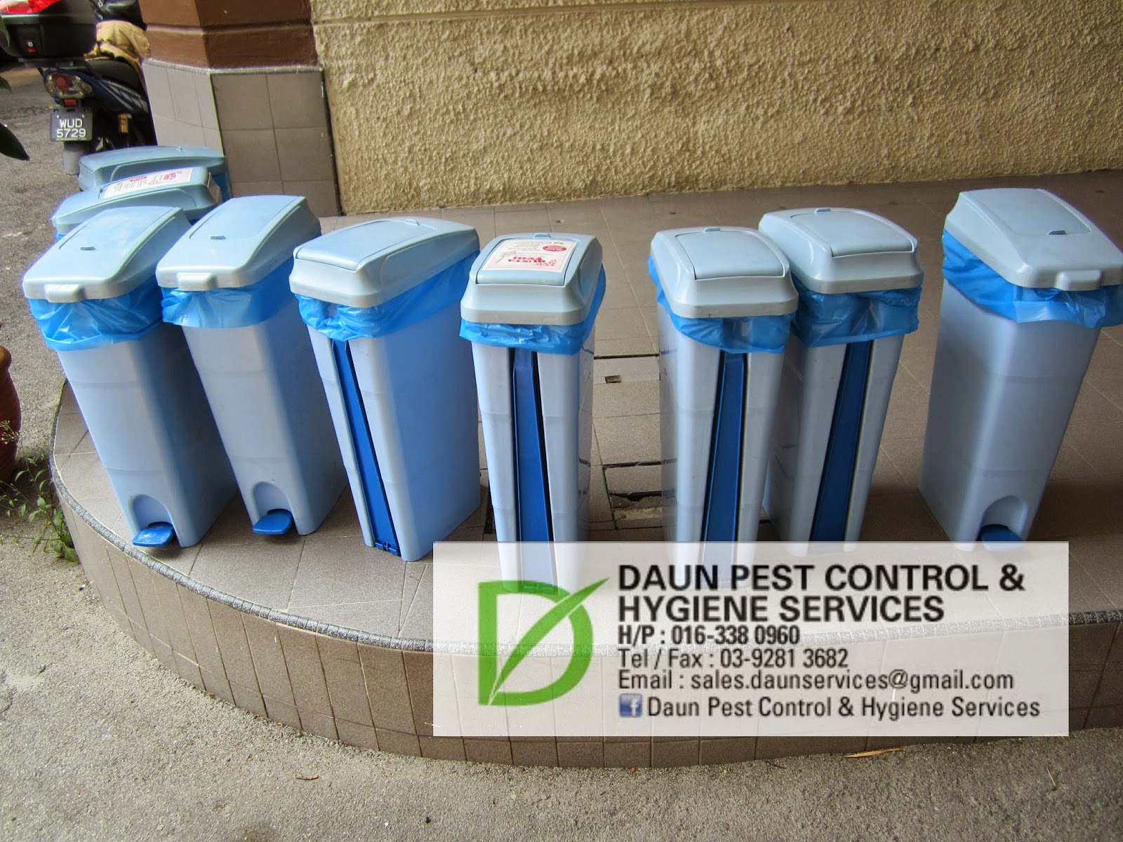 DAUN PEST CONTROL AND HYGIENE SERVICES SANITARY DISPOSAL / SANITARY