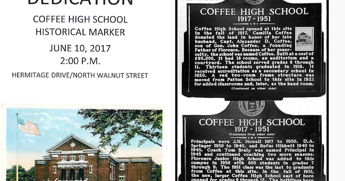 More Signs of the Past Coffee High School Centennial