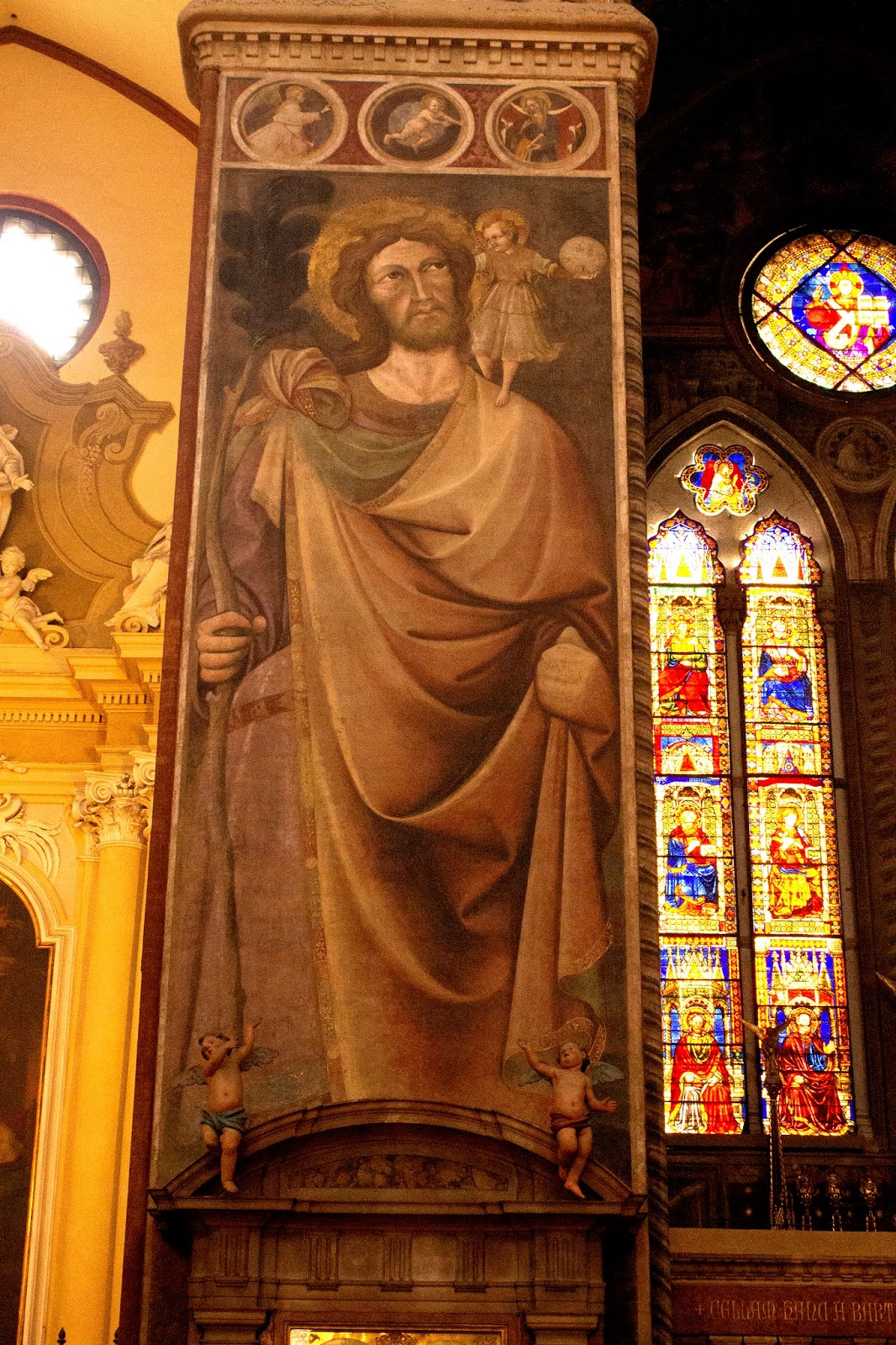 Travels in the 2nd half Visiting Bologna's churches on Easter Sunday