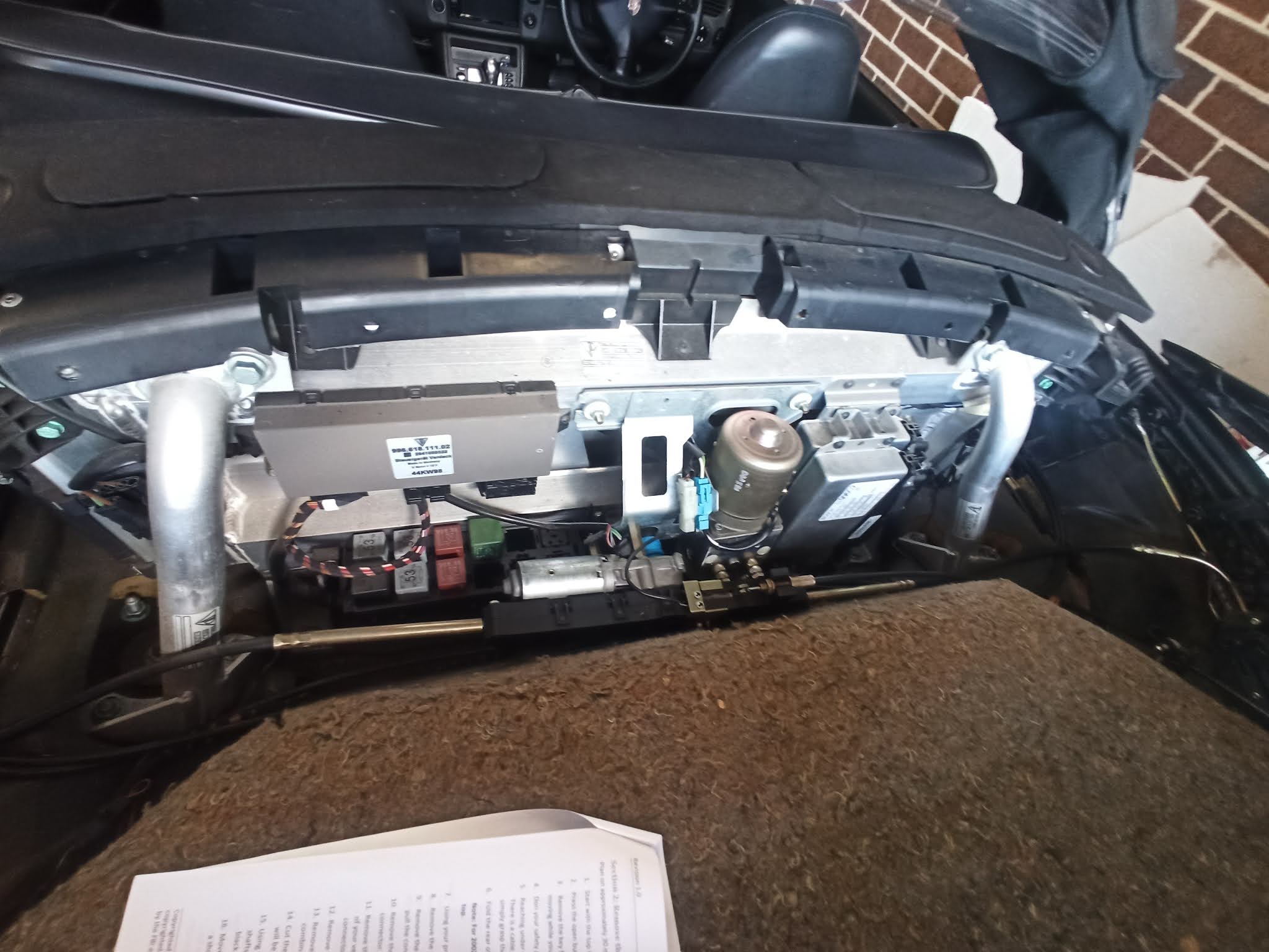 DTM tune Porsche 911 (996 and 997) convertible cabriolet roof fix. Not