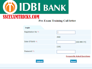 IDBI Executive Admit Card 2015